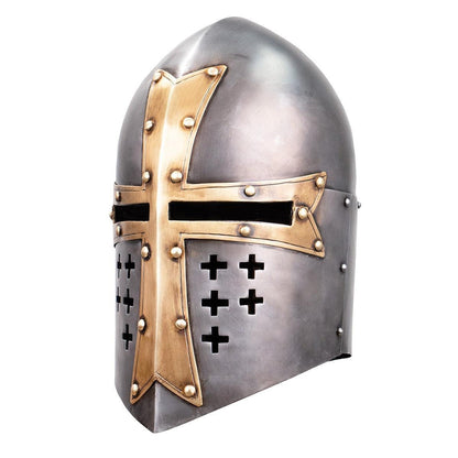 Knights Templar Sugarloaf Helm - collectiblegiftitems