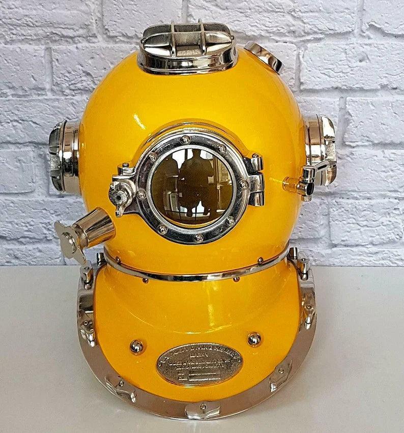 Diving Helmet US Navy Mark V Deep Sea Diver's Helmet - collectiblegiftitems