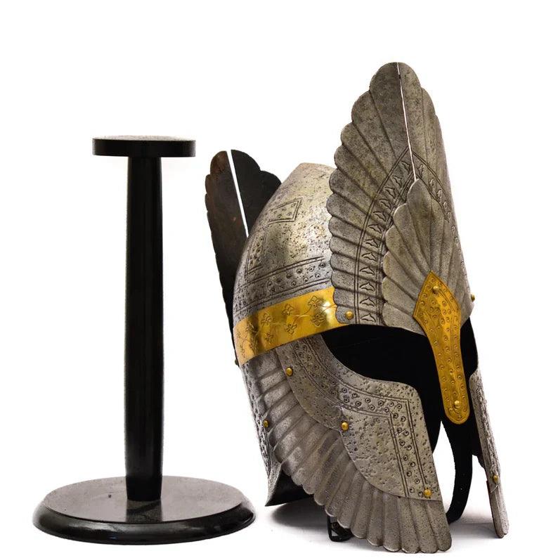 Lord of the Rings Elendil Helmet Medieval Crusader Centurion Bird Helmet The Elite Knight Helmet Gift - collectiblegiftitems