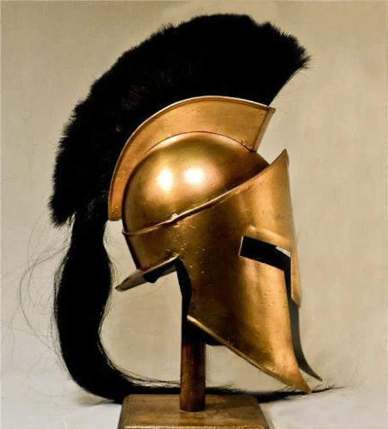 Spartan Medieval Armor Helmet - collectiblegiftitems