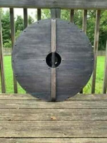 Medieval Round Shield Viking Battle-Ready Cosplay & Fully Functional Dragon Shield - collectiblegiftitems