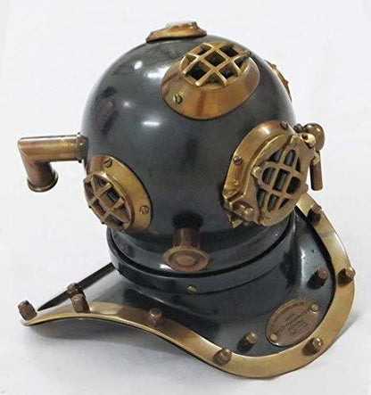 Divers Helmet US Navy Deep See Divers Helmet Beautiful Antique Decorative Diving Helmet Desk - collectiblegiftitems