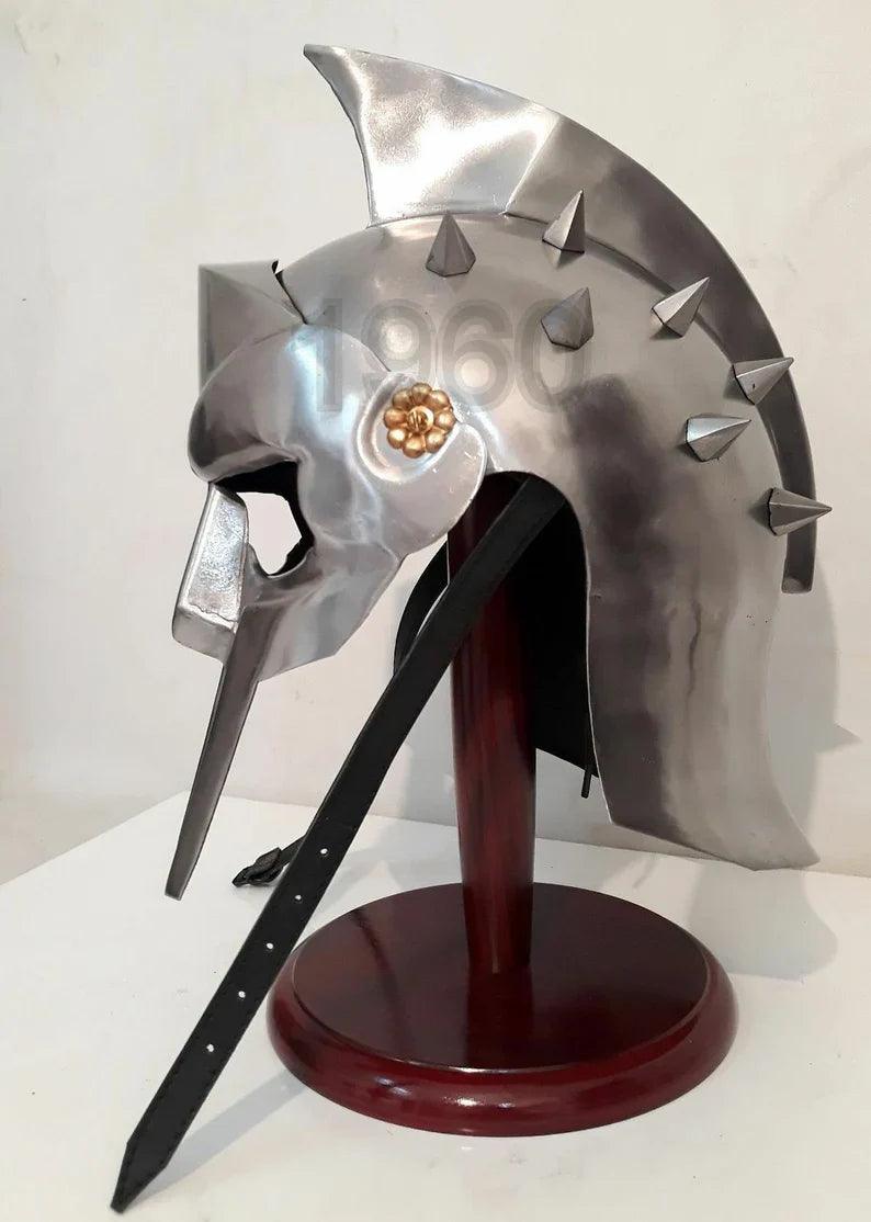 Gladiator Movie Maximus Helmet New Medieval Armor-Helmets Medieval Knight - collectiblegiftitems