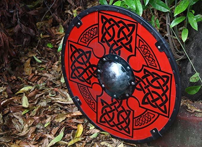 Medieval Viking Armor Shield Medieval, 24'' - collectiblegiftitems