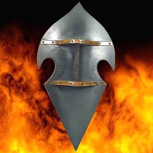 Elven Battle Shield - Latex - collectiblegiftitems