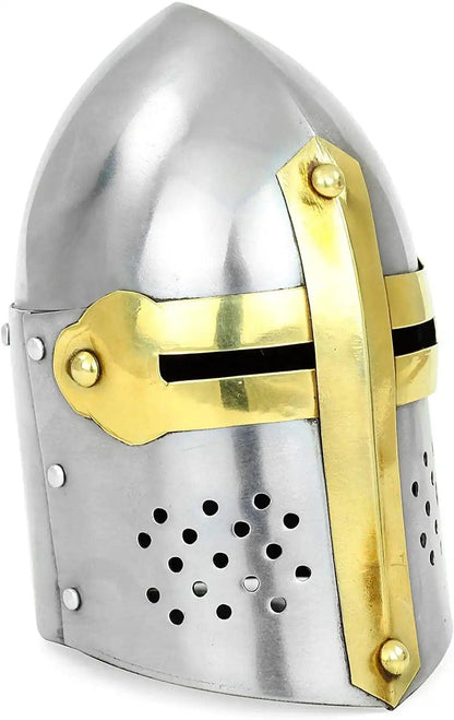 Medieval Crusader Armor Helmet - collectiblegiftitems