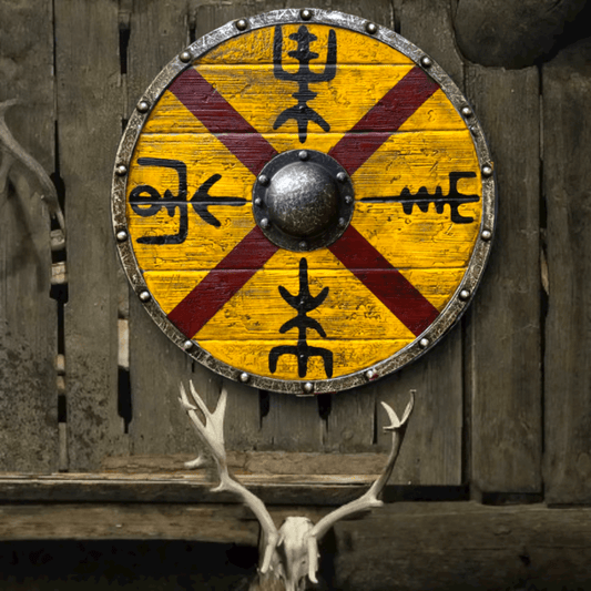 König Feinhaar Vegvisir Plankenschild 24" 