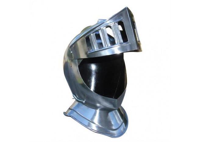 Mens Closed Knight Armour Helmet - collectiblegiftitems