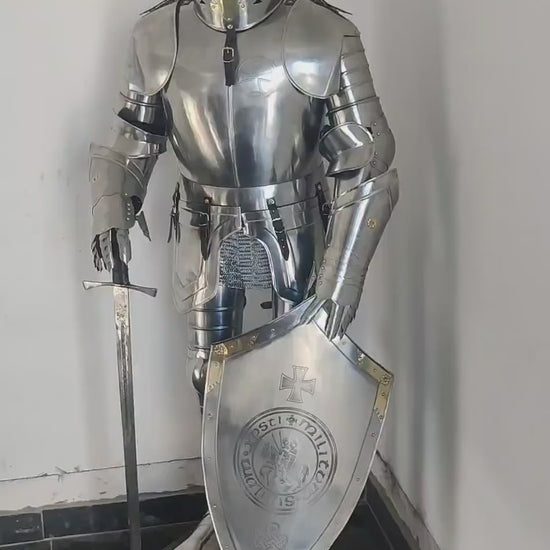 Medieval Templar Knight Armour