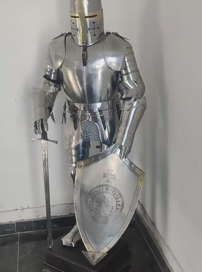 Medieval Templar Knight Armour