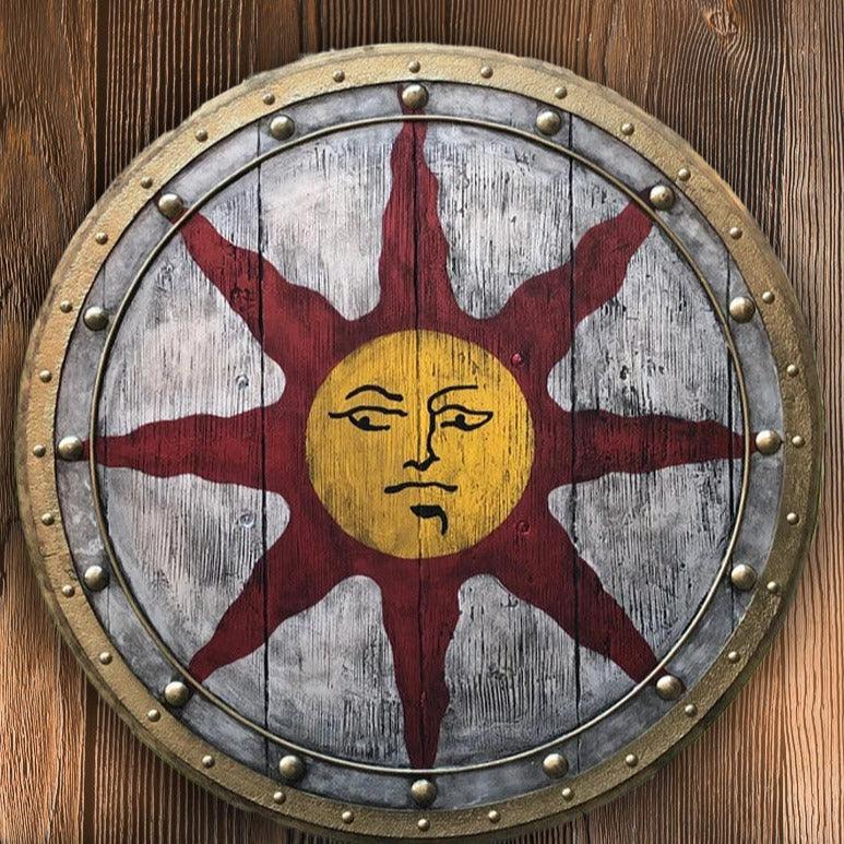 Sunlight Dark Souls Cosplay Plank Viking Shield - collectiblegiftitems